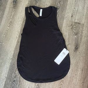 Alo NWT Ribbed peak tank- small